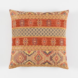Funda de almohada Kilim F20 turco marroquí persa boho suroeste kilim alfombra funda de almohada 14x14 16x16 18x18 20x20 22x22 24x24