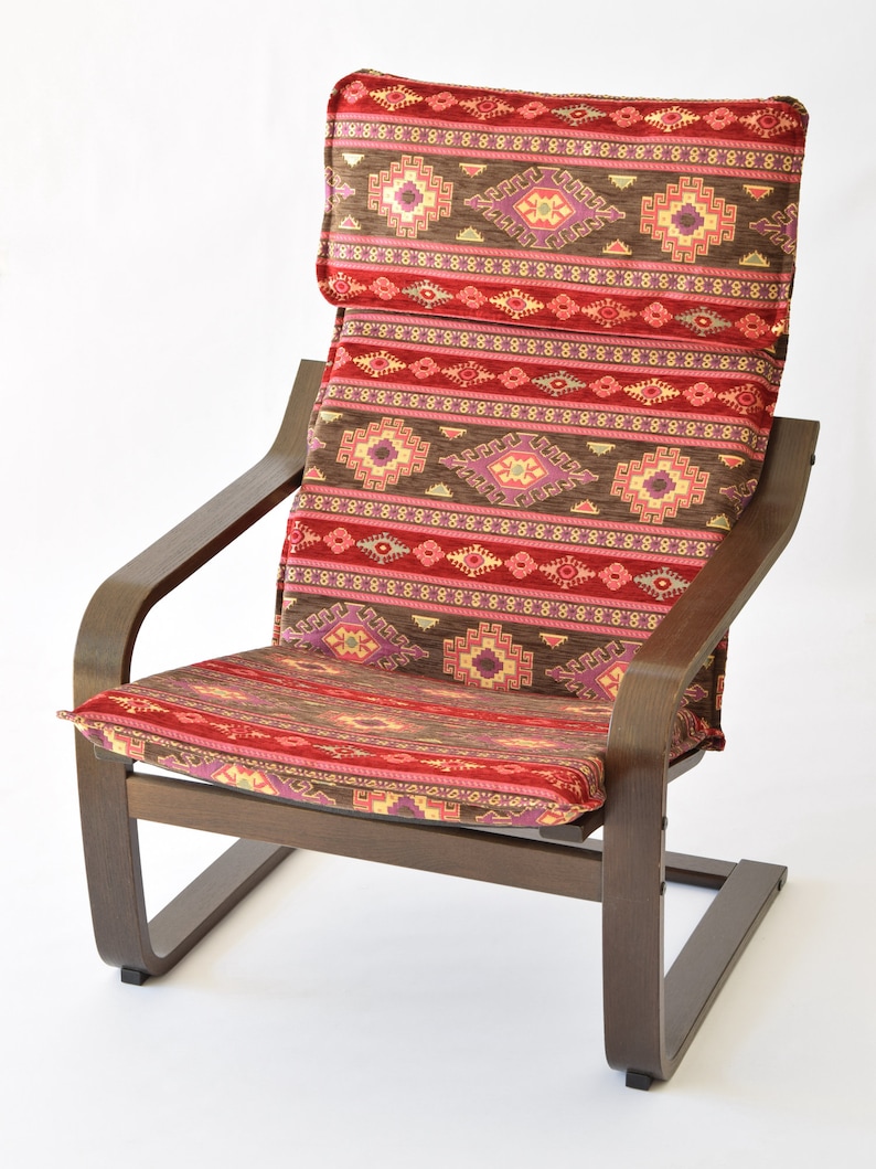 Poang Cushion Cover F14 Ikea Poang Chair Cover Poang Chair Etsy