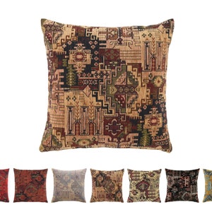 Funda de cojín kilim, alfombra kilim turca marroquí persa boho del suroeste, funda de almohada 14x14 16x16 18x18 20x20 22x22 24x24 40x40 50x50