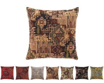 Kilim Pillow Cover turkish moroccan persian bohemian southwestern kilim rug pillow cover 14x14 16x16 18x18 20x20 22x22 24x24 40x40 50x50