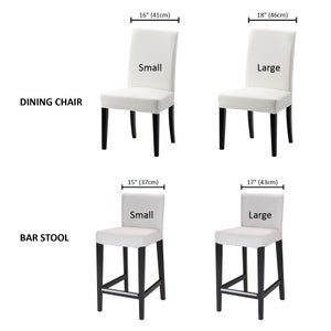 Funda Henriksdal F05 silla ikea henriksdal funda para silla de comedor ikea funda para taburete de bar henriksdal taburete de bar ikea henriksdal imagen 5