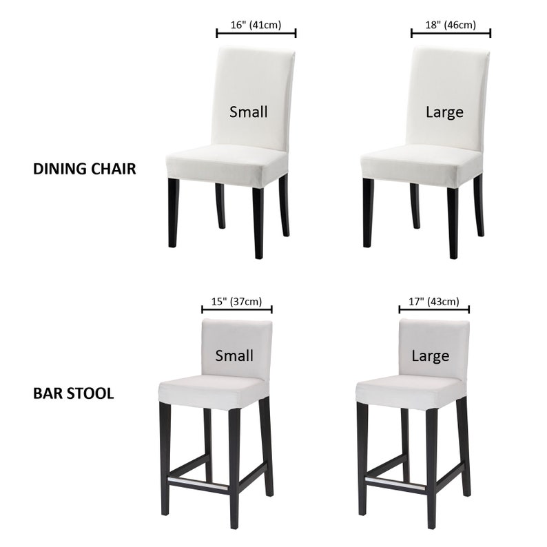 Funda Henriksdal F05 silla ikea henriksdal funda para silla de comedor ikea funda para taburete de bar henriksdal taburete de bar ikea henriksdal imagen 5