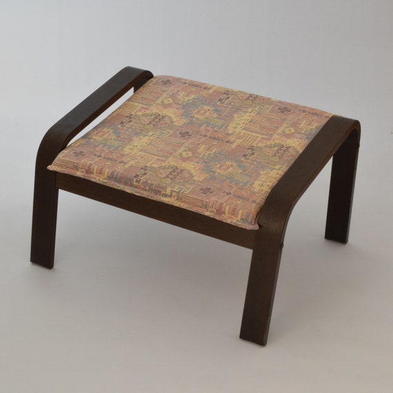 Ikea Poang Ottoman Footstool Fabric Cover F11 Etsy