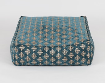 Kilim pattern floor cushion cover F05 turkish moroccan persian tribal bohemian kilim rug pouf poef puff bean bag floor cushion floor pillow