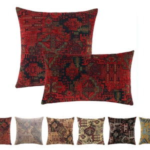 Funda de cojín kilim, alfombra kilim turca marroquí persa boho del suroeste, funda de almohada 14x14 16x16 18x18 20x20 22x22 24x24 40x40 50x50