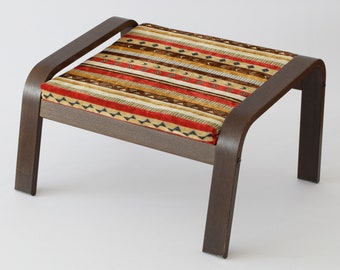 Ikea Poang Ottoman Footstool Fabric Cover F03