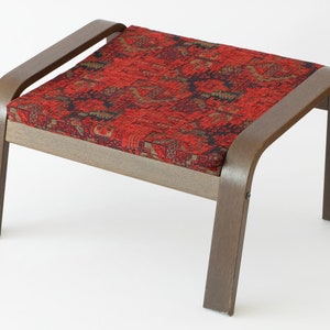 Ikea Poang Ottoman Footstool Fabric Cover F02