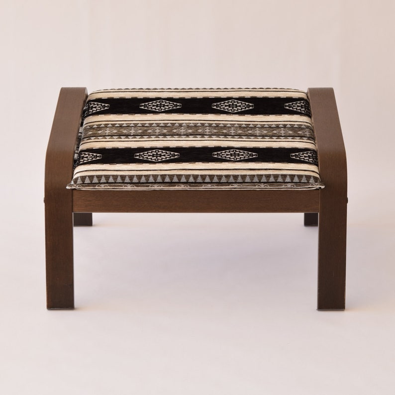 Ikea Poang Ottoman Footstool Fabric Cover F16 Etsy