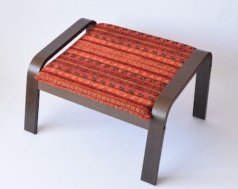 Ikea Poang Ottoman Footstool Fabric Cover F10