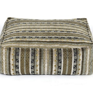 Kilim pattern floor cushion cover F32 turkish moroccan persian tribal bohemian kilim rug pouf poef puff bean bag floor cushion floor pillow