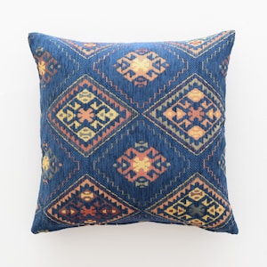 Funda de almohada Kilim F13 turco marroquí persa boho suroeste kilim alfombra funda de almohada 14x14 16x16 18x18 20x20 22x22 24x24
