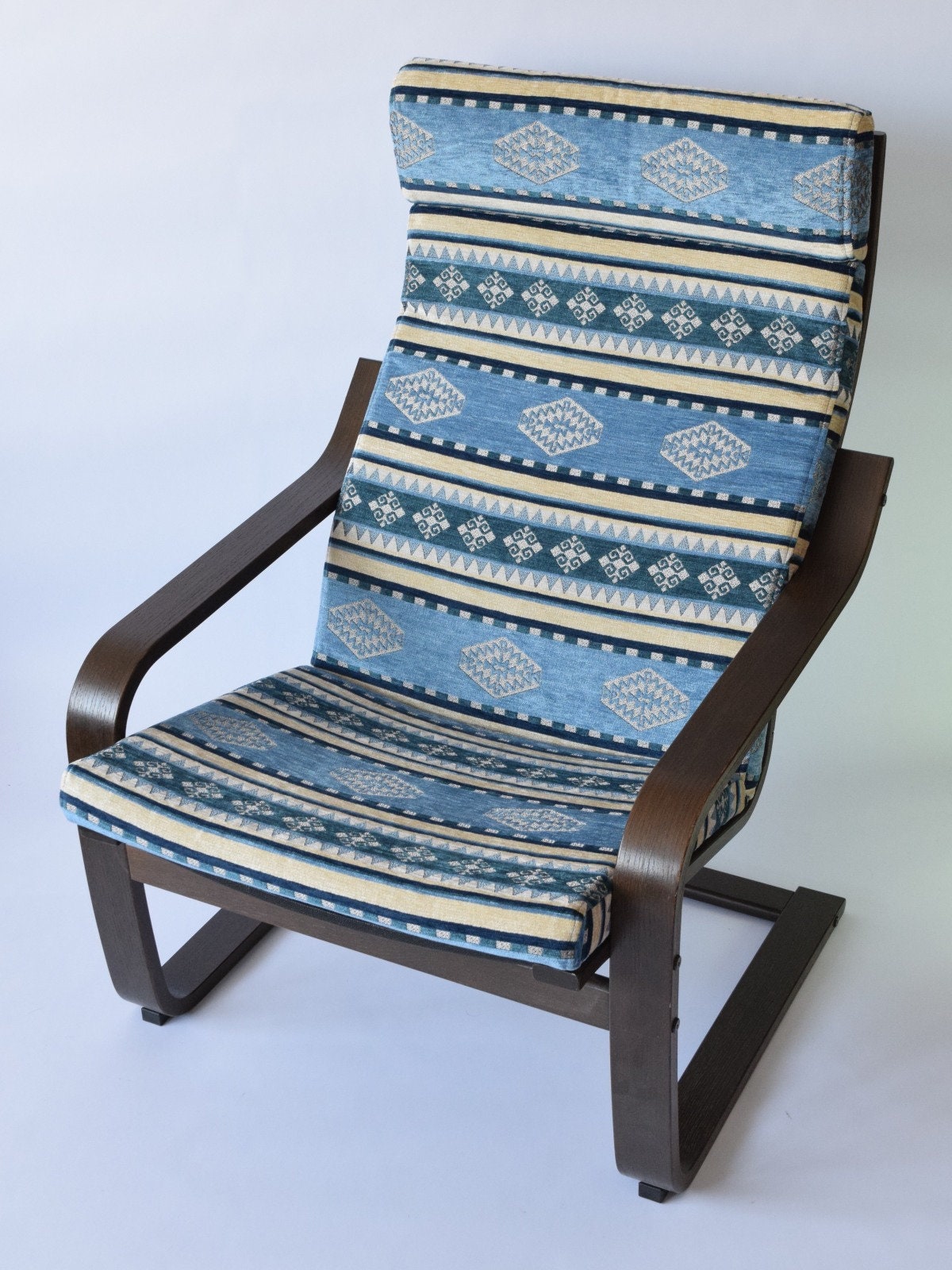 Ikea Poang Chair Cushion Fabric Cover NF19 ikea poang chair | Etsy