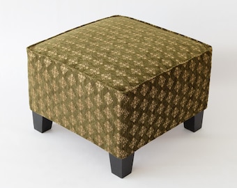 Pokrowiec na pufę F06 na zamówienie – Pokrowiec na pufę/podnóżek kilim na zamówienie – Pokrowiec na pufę boho – Ręcznie robiony na zamówienie