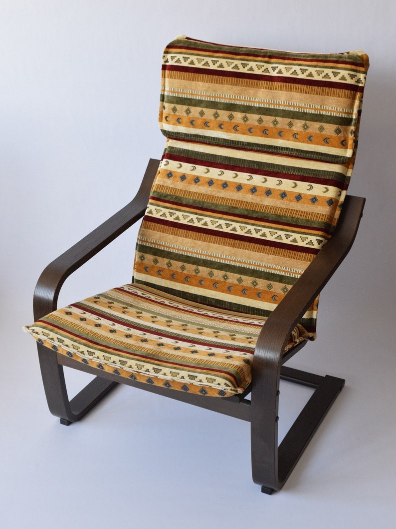 Poang Cover F106 Ikea Poang Chair Armchair Furniture Cushion Etsy