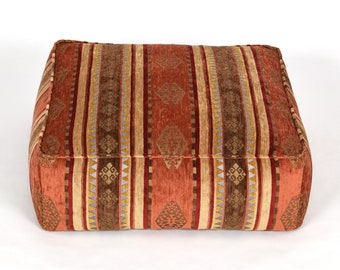Kilim floor cushion cover F34 turkish moroccan persian tribal bohemian kilim rug pouf poef puff bean bag floor cushion floor pillow