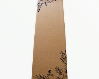 Cork yoga mat made of natural rubber, eco-friendly yoga mat