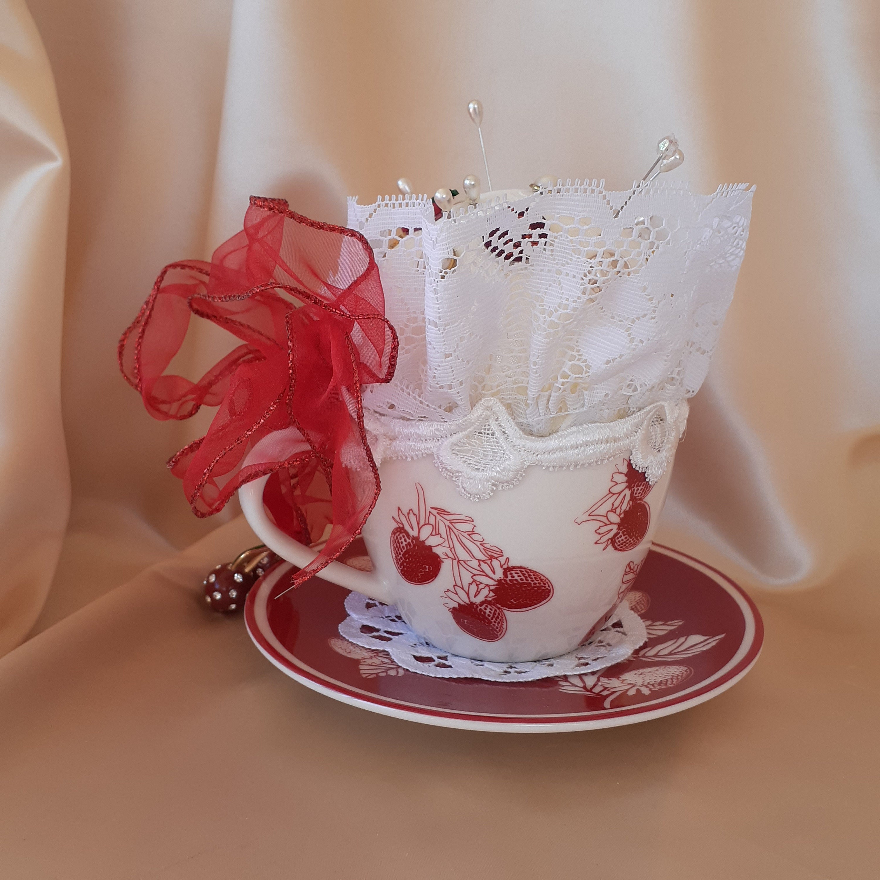 Decorative tea/coffee cup set coffee lover giftunique gift Etsy