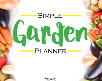 The Simple Garden Planner Printable