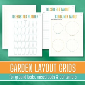 Sample garden layout grid designs