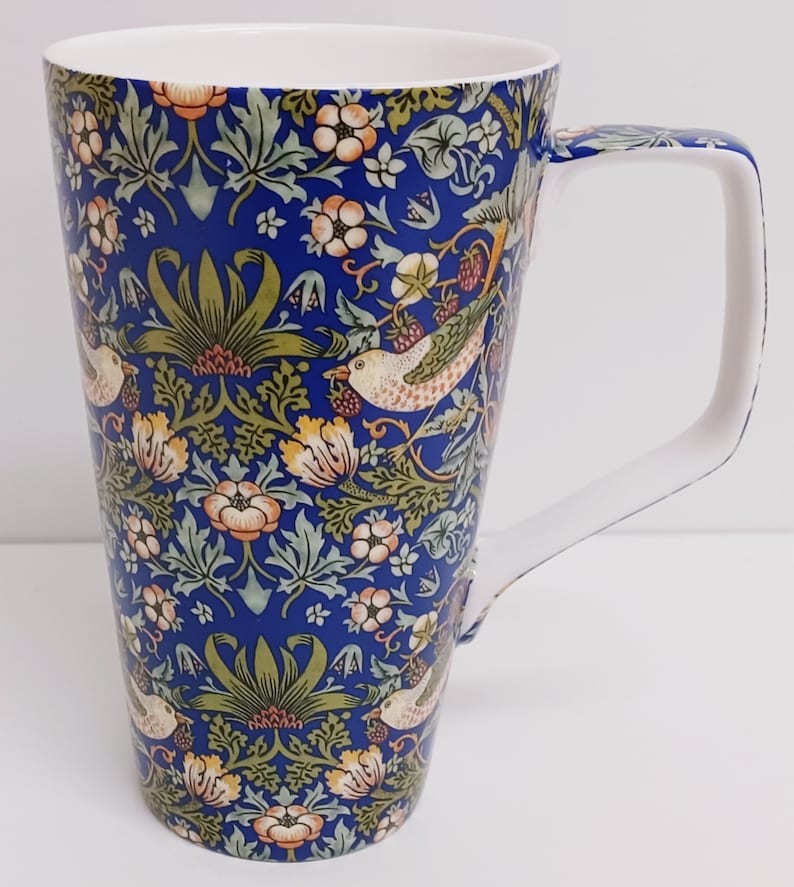 LittleEnglishCompany William Morris Strawberry Thief Mug - Thumbnail 4