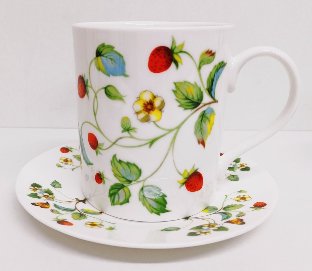 Villeroy & Boch Rose Garden Kaffeetassen 6er Set, 160 Ml, Tassen Mit