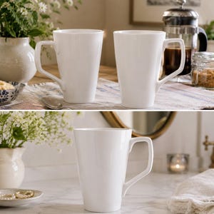 Jumbotasse 600ml porzellan