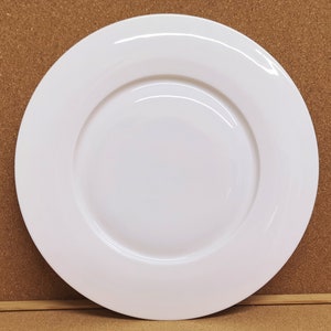Wedgwood Set of 2 White Bone China 31 cm 12&quot; Serving Plates Platter Plain Dish