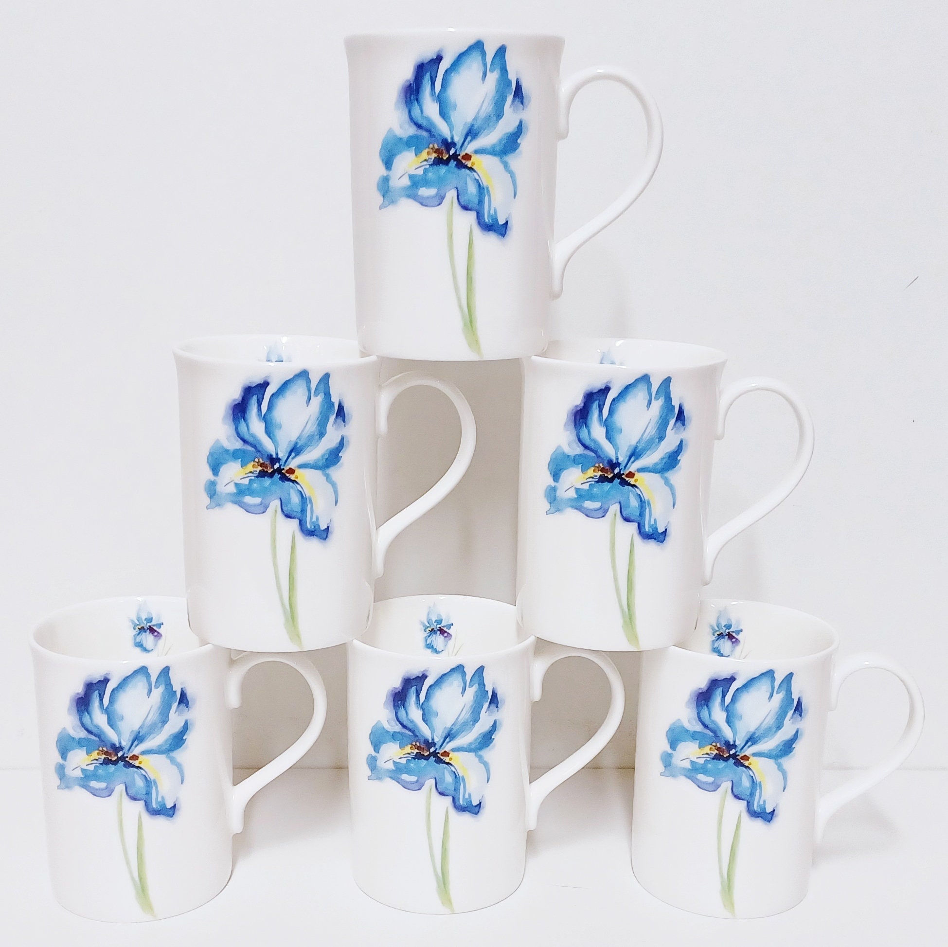 Shelley blue iris - Etsy 日本