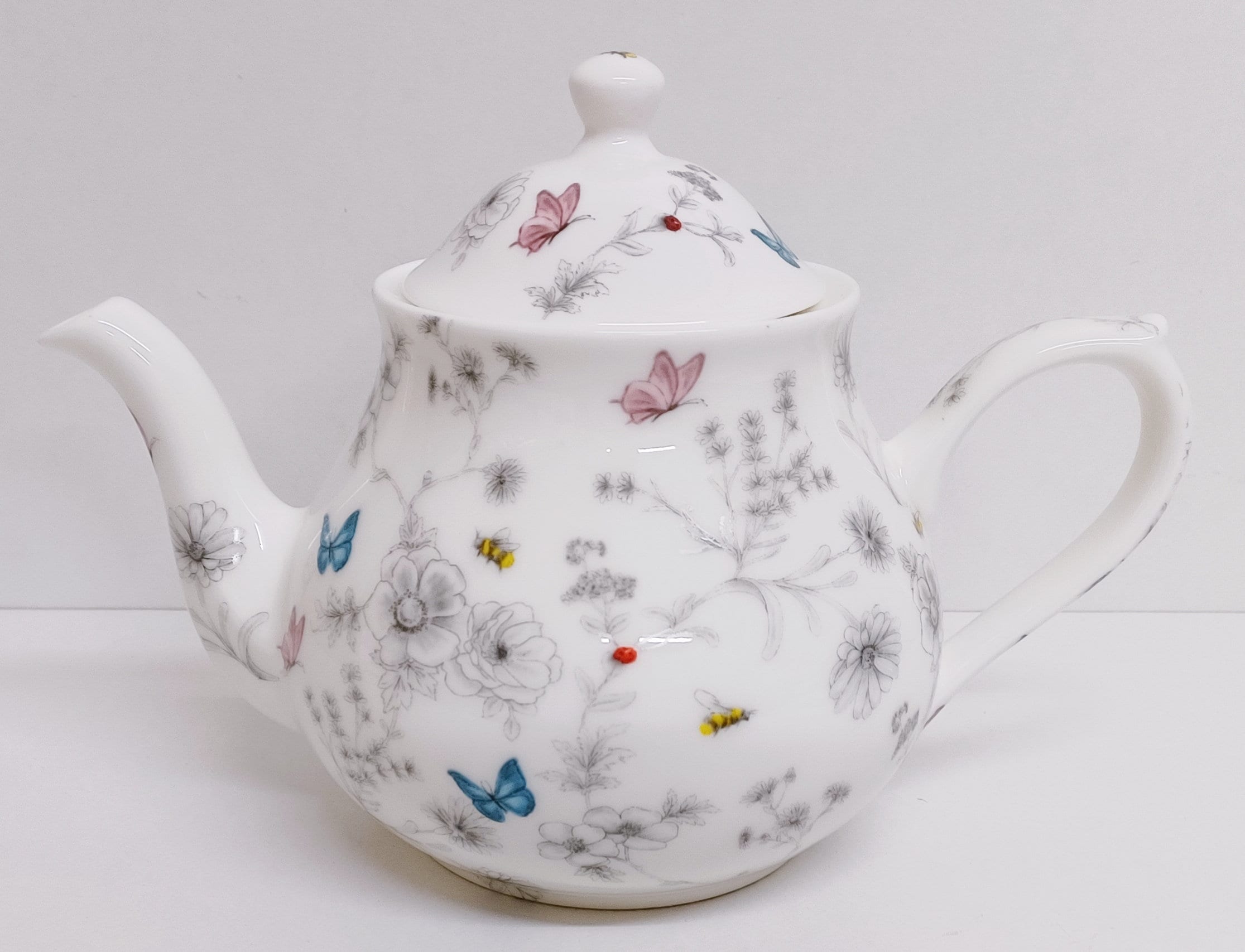 Théière En Verre ZENS Avec Infuseur Intégré - Système Une Touche, Tasse Isotherme Incluse, Idéale Thé En Vrac - 3