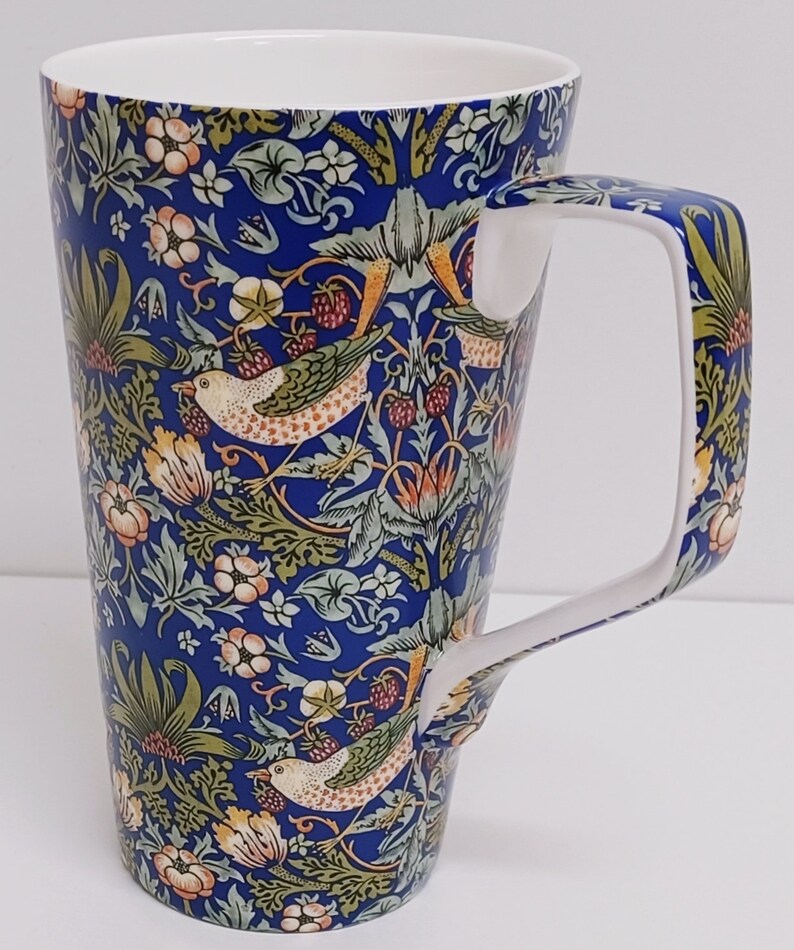 LittleEnglishCompany William Morris Strawberry Thief Mug - Thumbnail 2