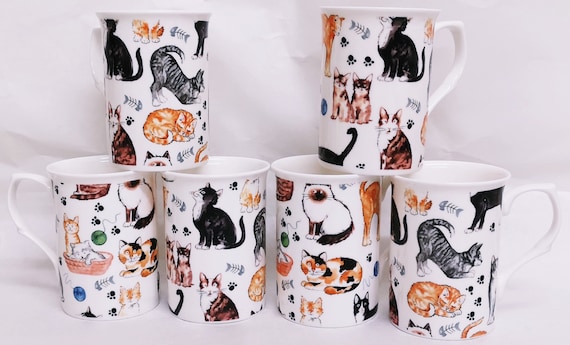 Cat Mug Set Cat Mug Set