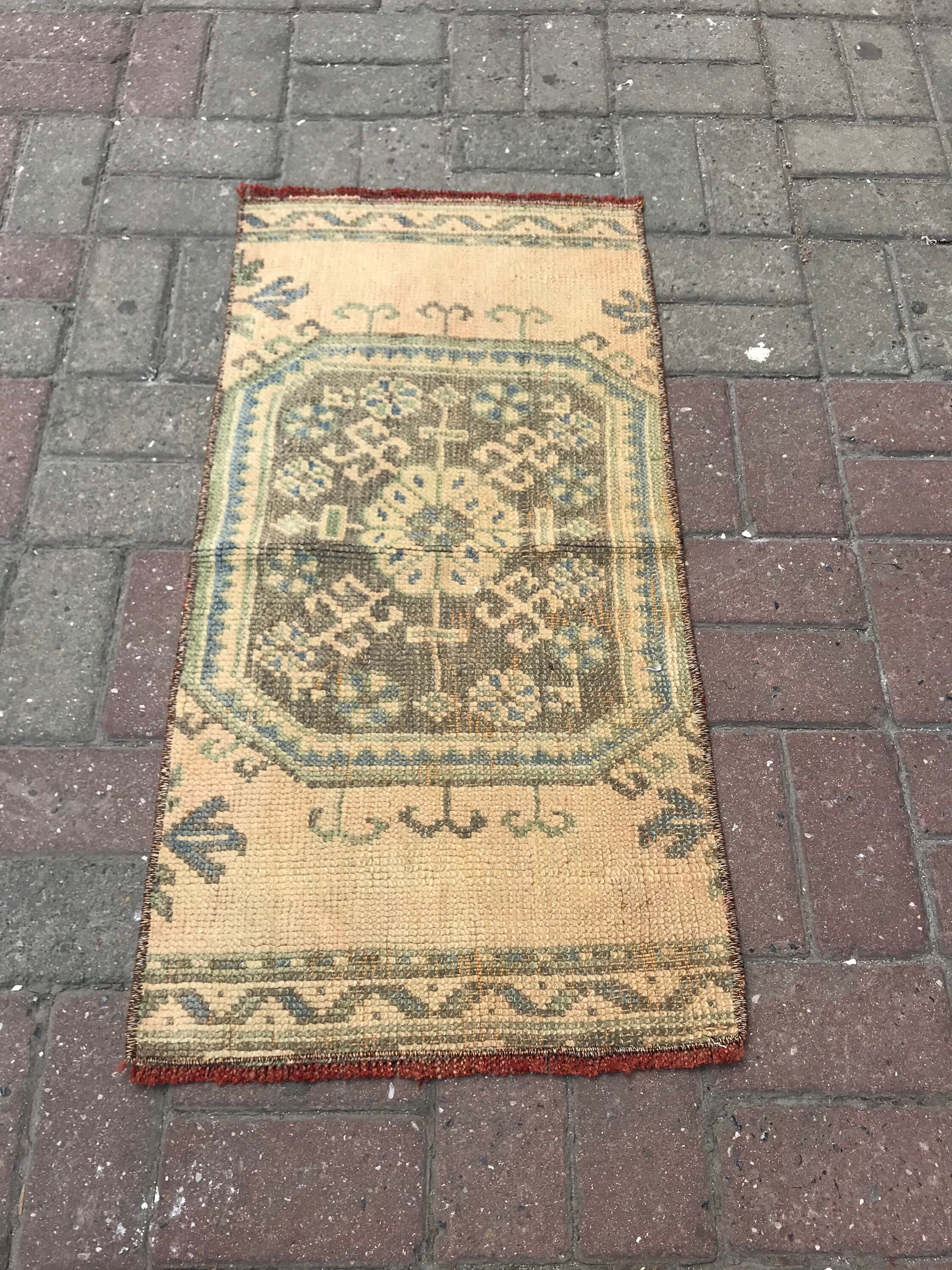 Home & Living Turkish Rug Entry Rug Boho Rug Oushak Rug Organic Rug