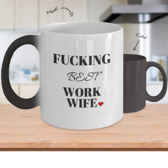 Arbeiten Sie Frau Kaffeetasse Unangemessene Becher Arbeit Etsy