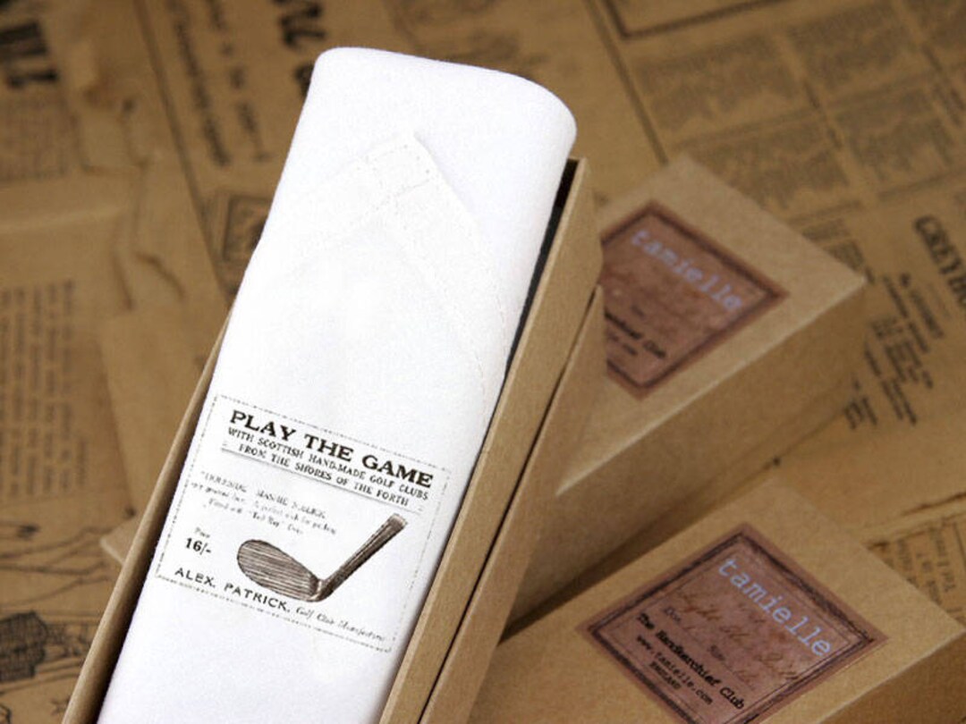 Golf Handkerchief Best Golf Gift for Men Etsy