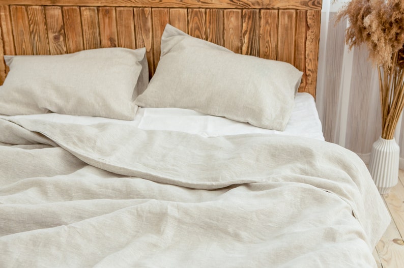 Oatmeal linen pillow sham Natural softened linen pillowcases Etsy