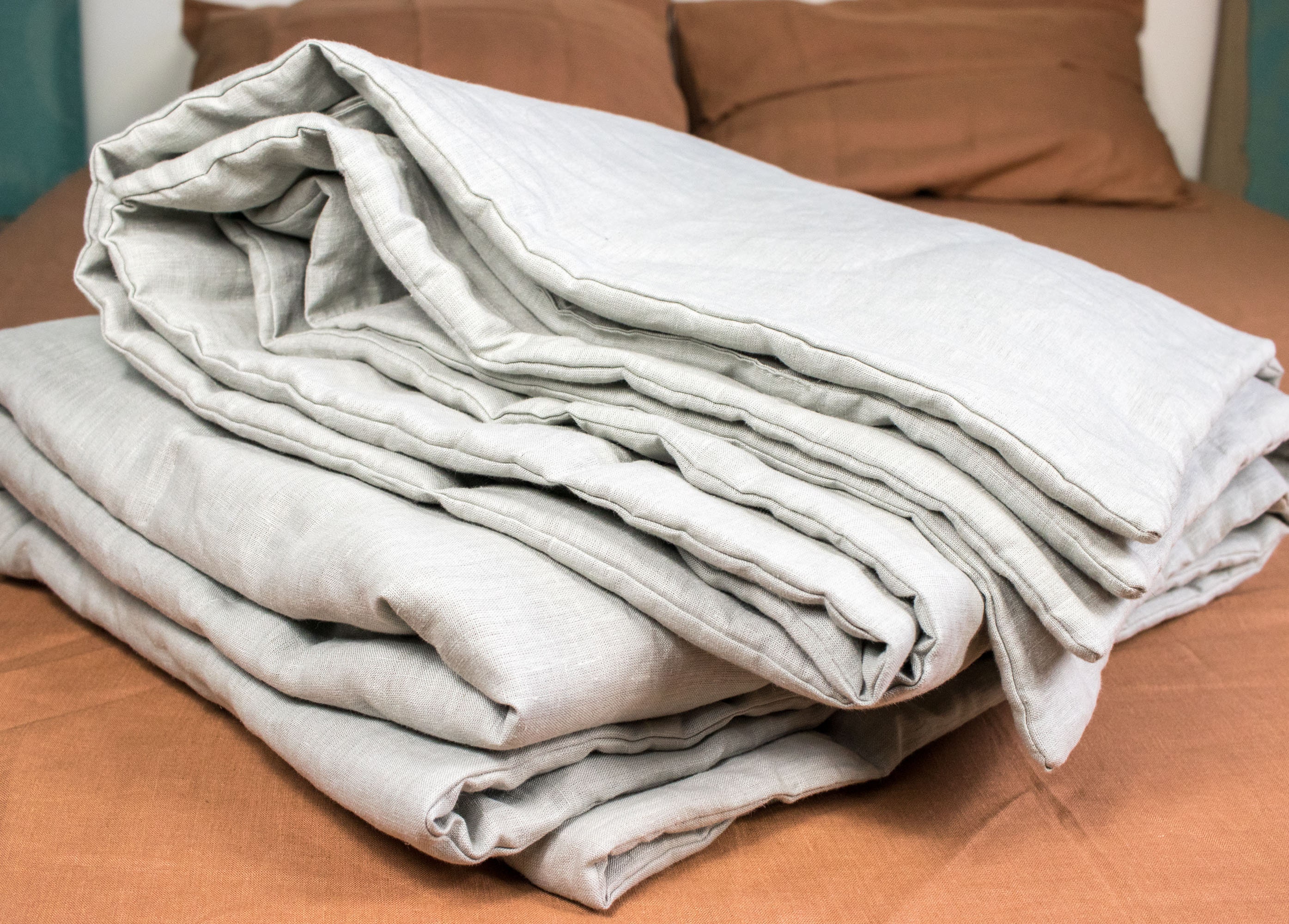 Hemp and linen comforter queen king Hemp fiber blanket Summer Etsy