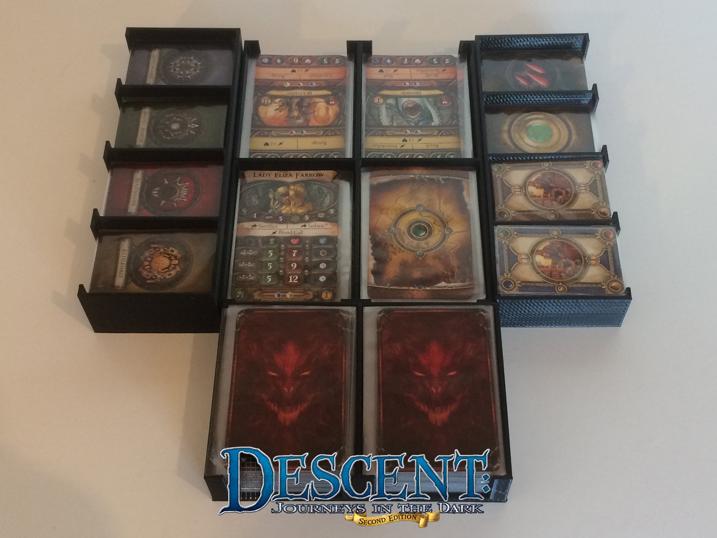 Descent 2e Board Game Card for Storage for Base Game & All - Etsy Israel