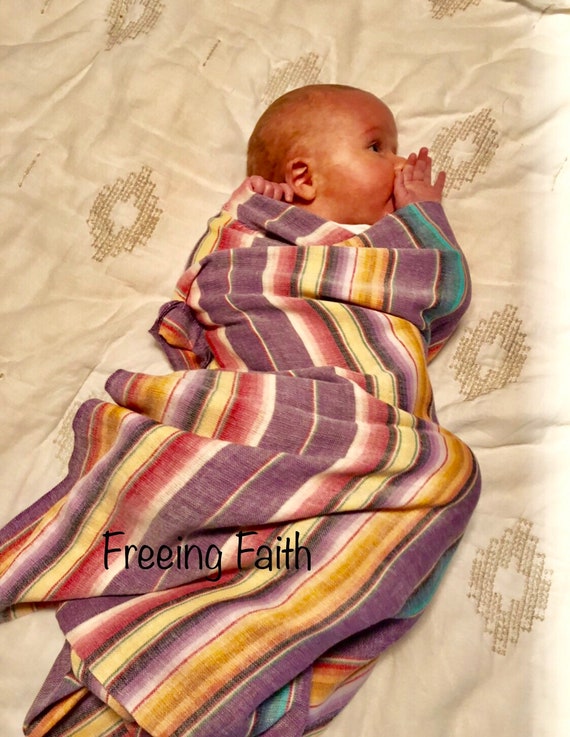 swaddle blanket as nursing cover