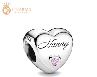 Rose gold deals nan pandora charm