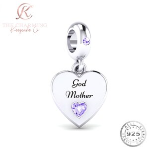 Godparent pandora charm clearance
