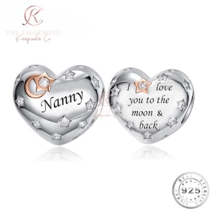 Nanny Pandora Charm Etsy Canada