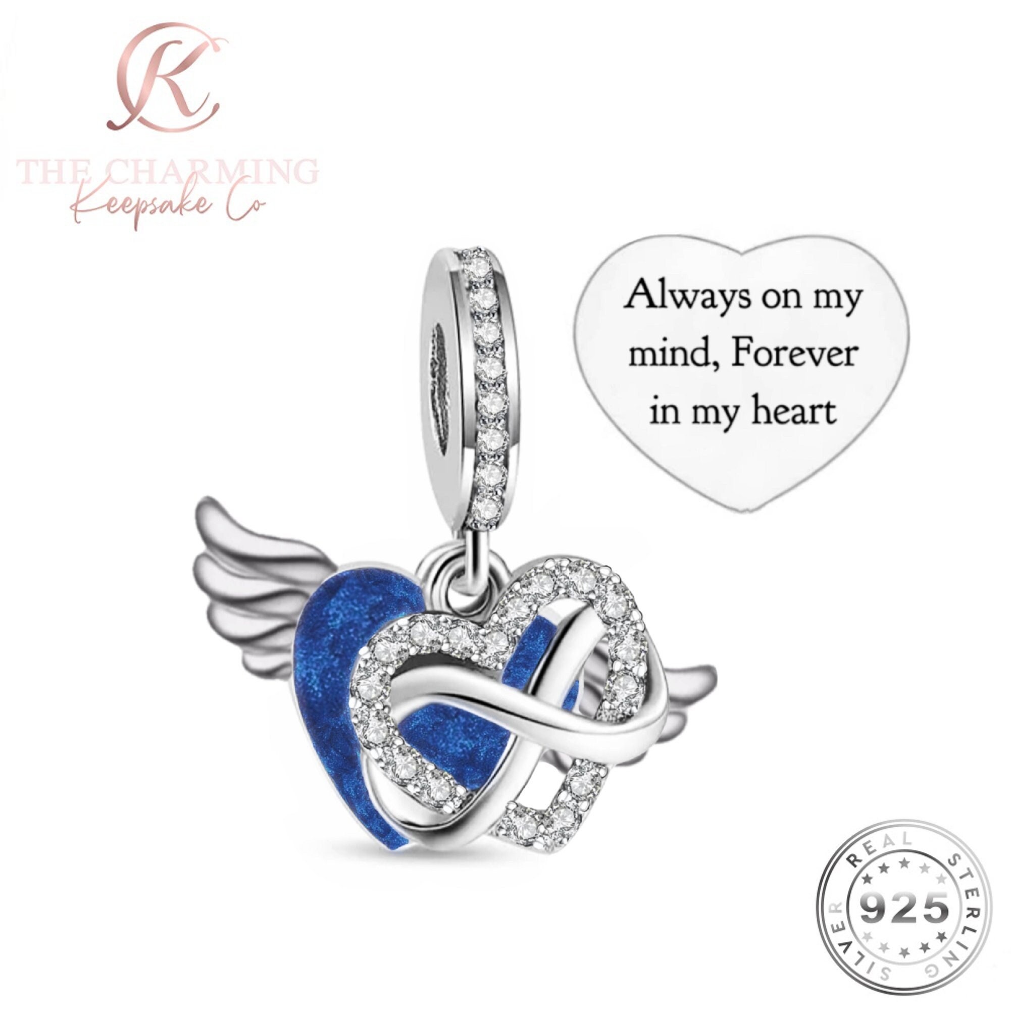  COCO Park Always on My Mind Forever in My Heart Birthstone  Memorial Keepsake Stainless Steel Cremation Jewelry Urn Keychain for Ashes  April : Home & Kitchen