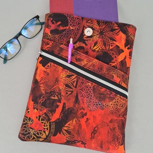Red Dragons Fantasy LARGE Book/Tablet Sleeve