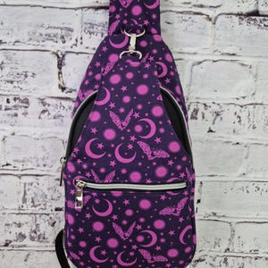 Tula Pink De La Luna Batty Sling Backpack | Crossbody