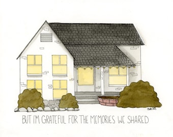 Illustratie aangepast huis