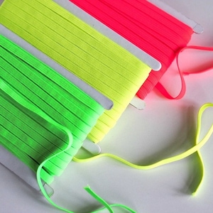 5 m elastic neon - 6 mm
