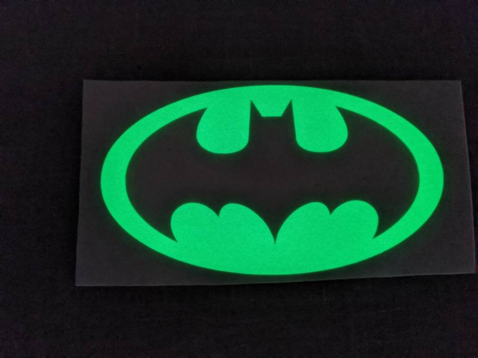 Batman Glow in the dark decal 10 and 4 Etsy