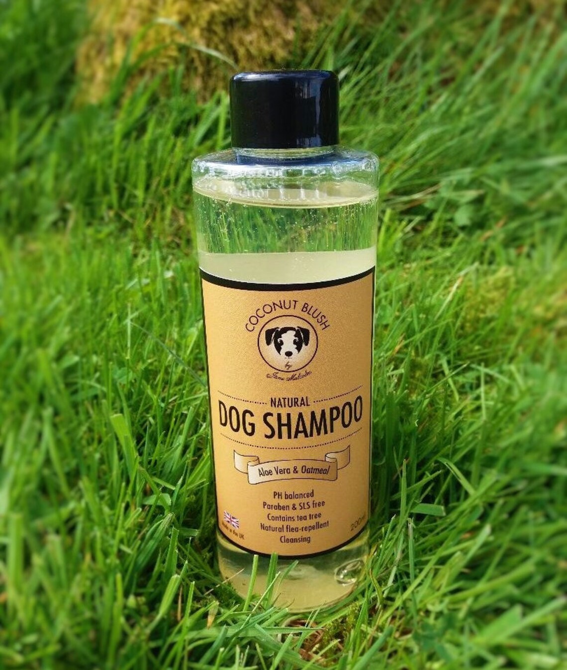Oatmeal Dog Shampoo With Aloe Vera & Tea Tree. Helps Ease Etsy UK