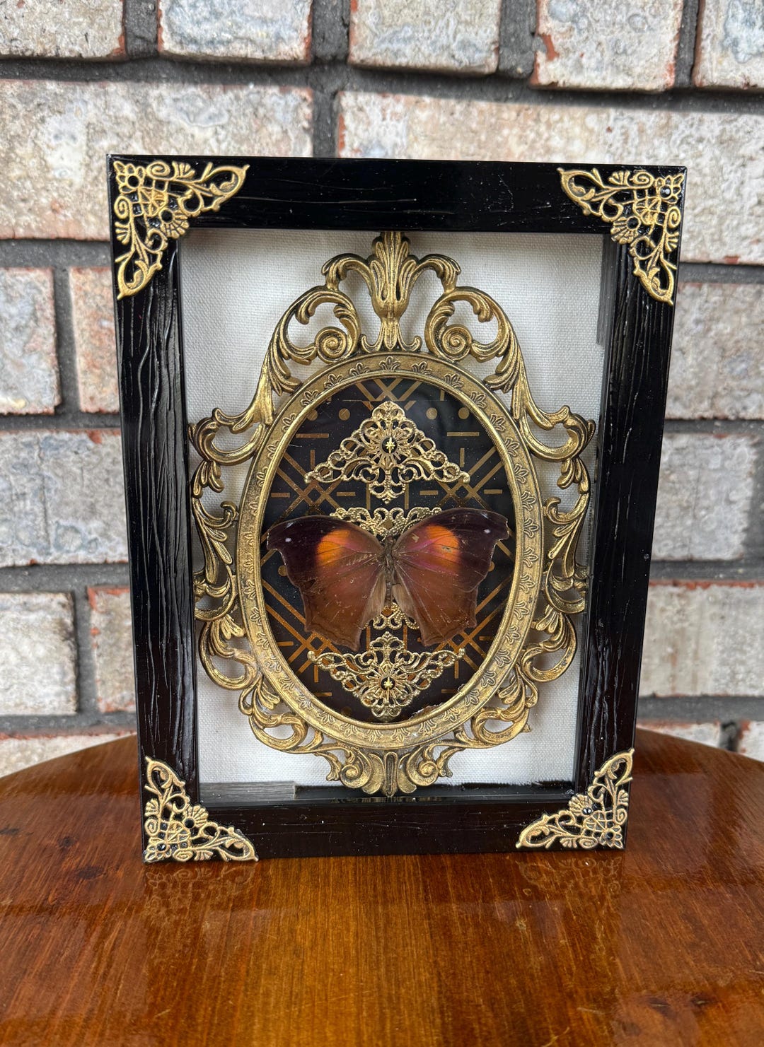 Lilac Mother of Pearl Butterfly Shadowbox - Etsy
