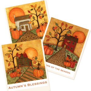 Trio of Art Print Greeting Cards